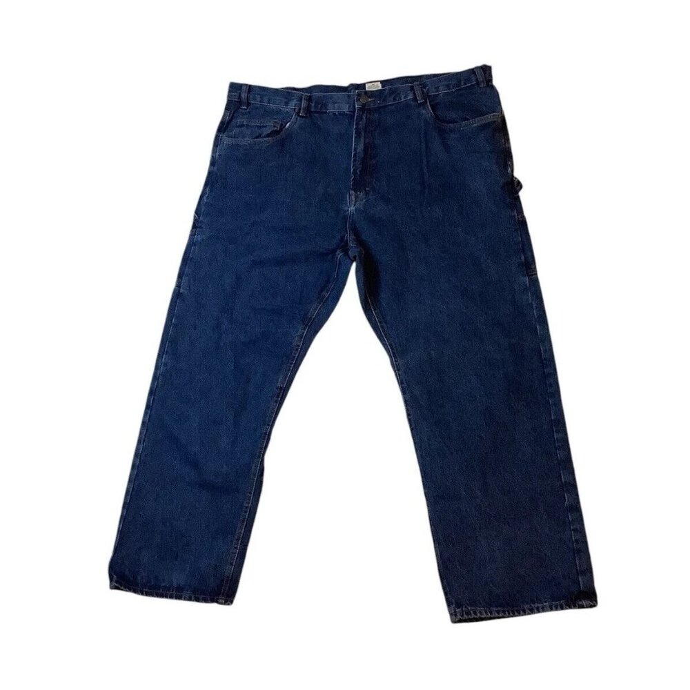 NWOT Berne Carpenter Straight Leg Jeans Mens Size 36X34 Blue Denim